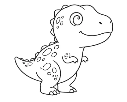 desenhos de dinossauros para colorir para imprimir e colorir - imagem 8